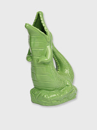 Gluggle Jug 'Croggle' Crocodile Jug - Apple Green