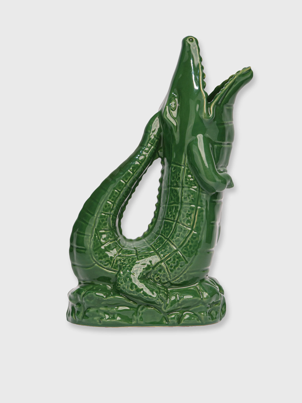 Gluggle Jug 'Croggle' Crocodile Jug - Green