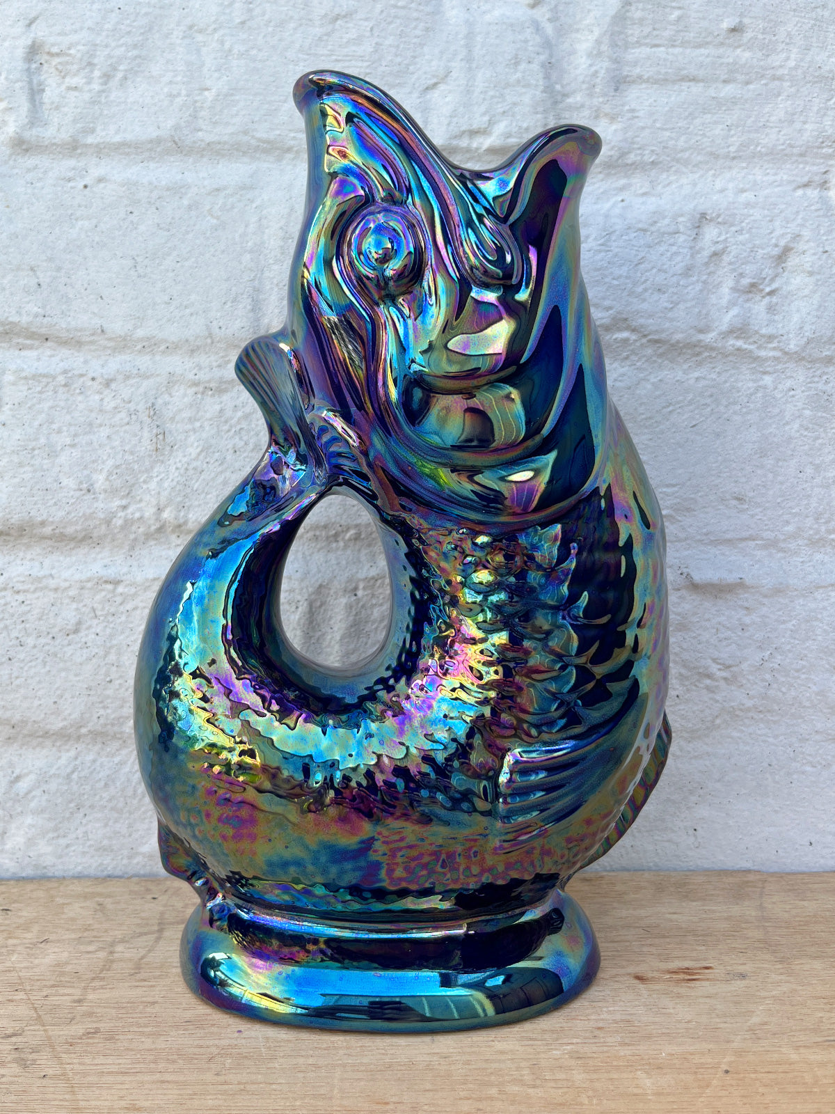 Gluggle Jug Extra Large Cobalt Blue Lustre – Lola & SiDney