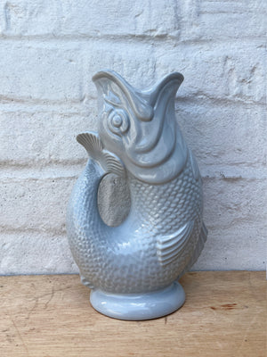 Gluggle Jug Large - Oyster Light Grey