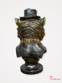 Tiger Bust Statue - 38cm