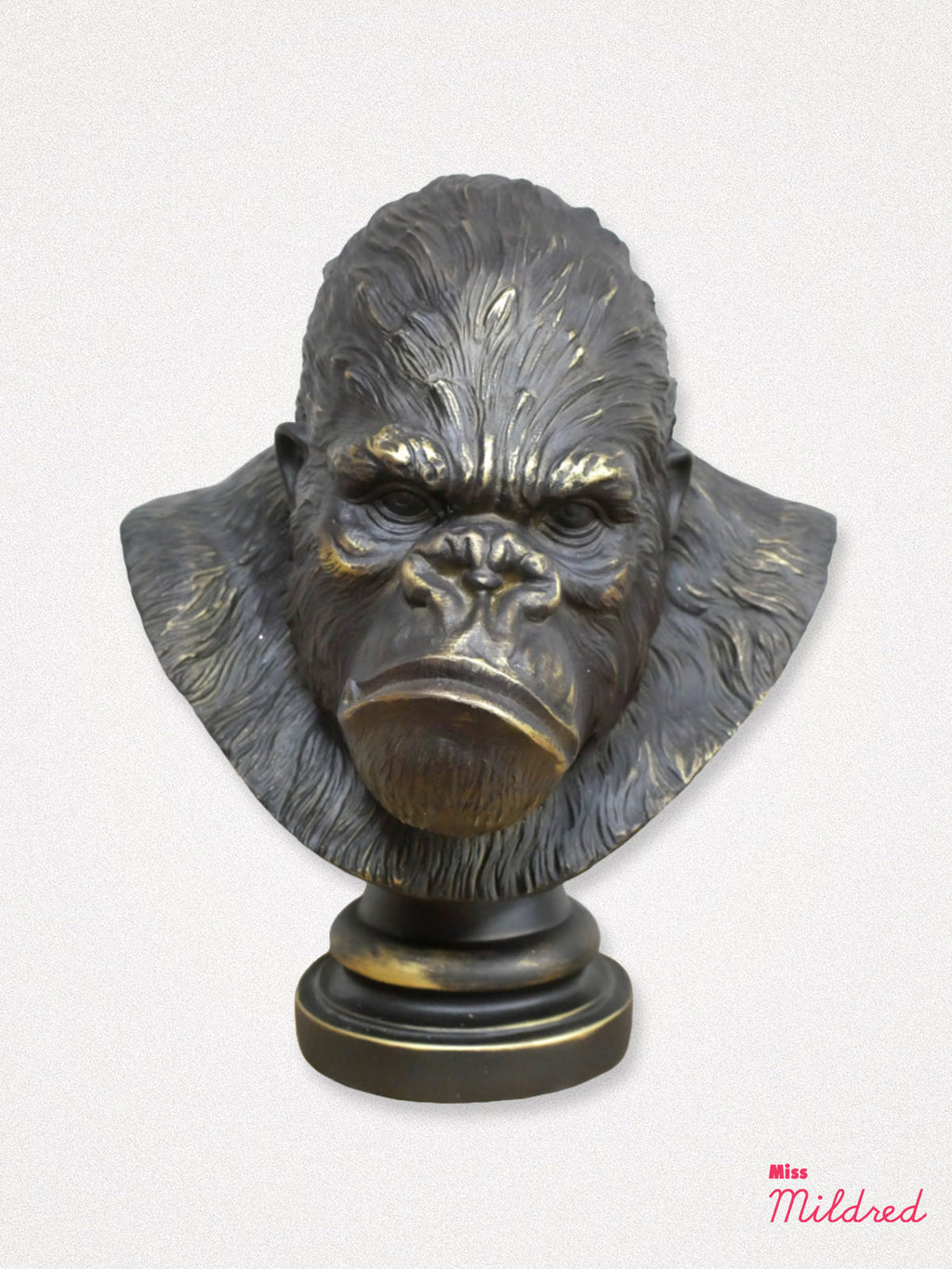 Gorilla Bust Head