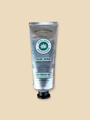 Organic Donkey Milk and Aloe Vera Flower Hand Cream 75ml