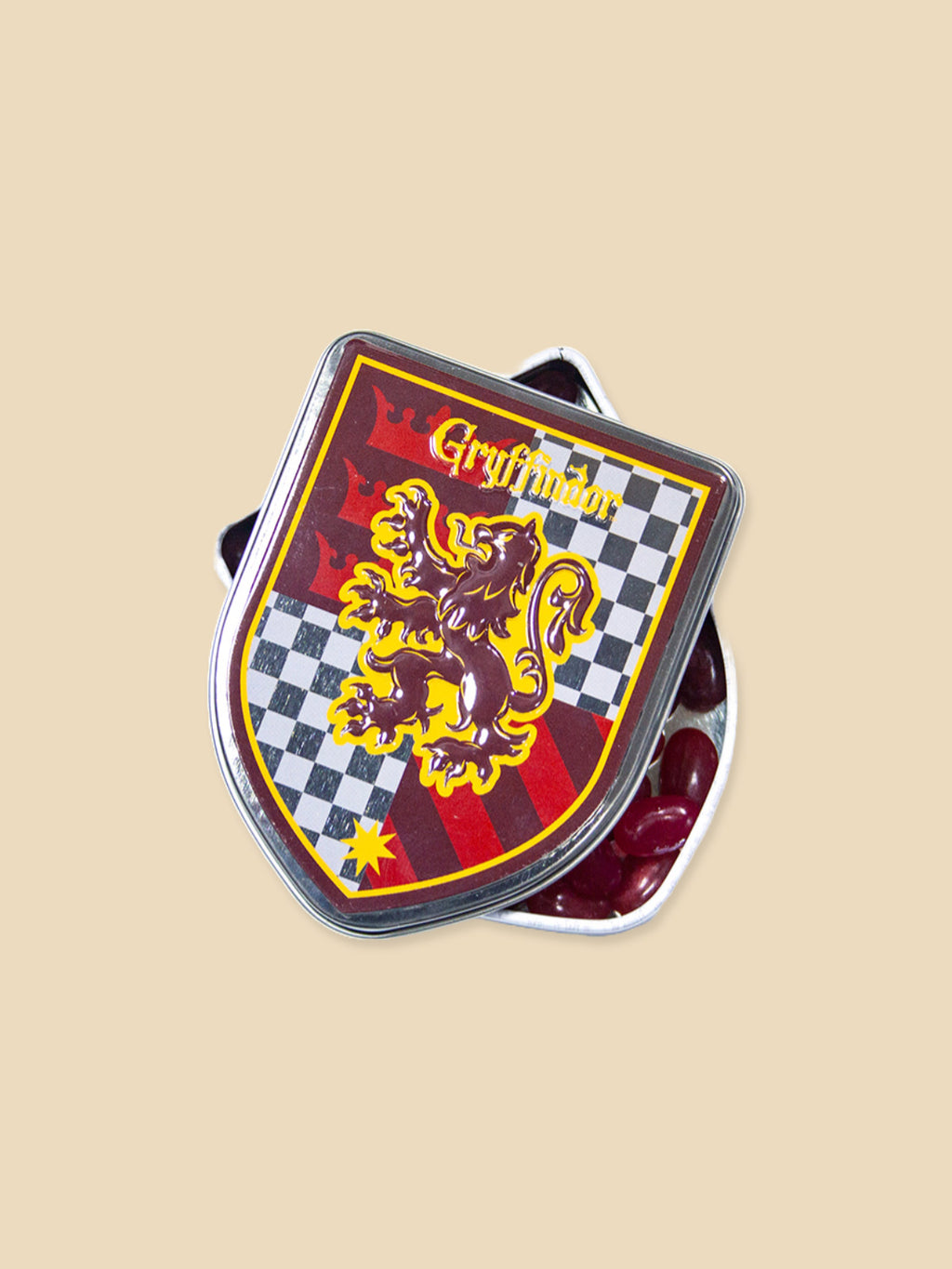 Harry Potter Crest Tins Jelly Beans - Gryffindor