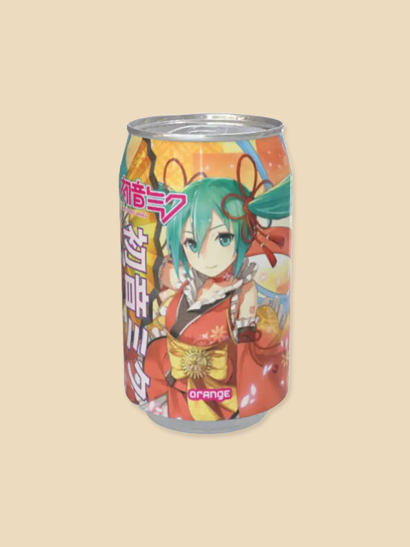 Hatsune Miku Orange Flavour Drink - 330ml