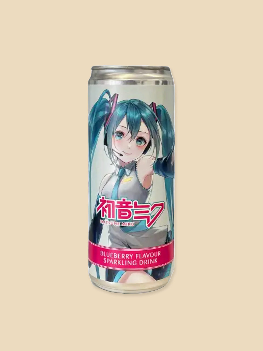 Hatsune Miku Wave Ii Blueberry Soda Drink - 330ml