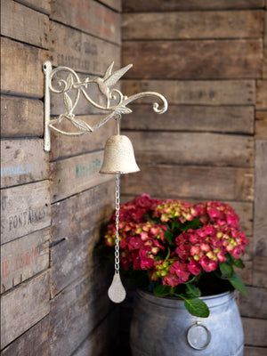Cast Iron Bell - Hummingbird