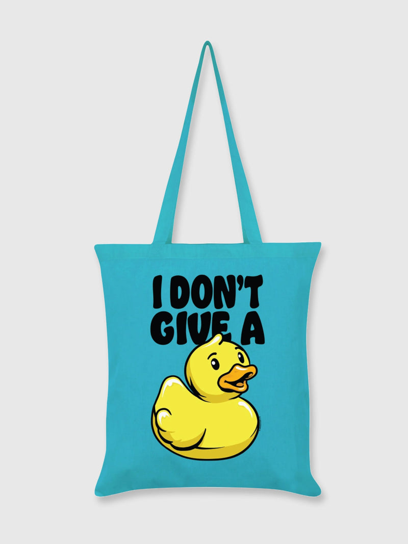 I Don't Give A Duck - Tote Bag - Teal