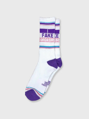 I Fake - White Socks