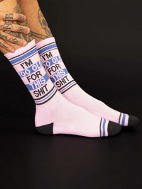 Gumball Poodle - I'm Too Old For This Shit Socks