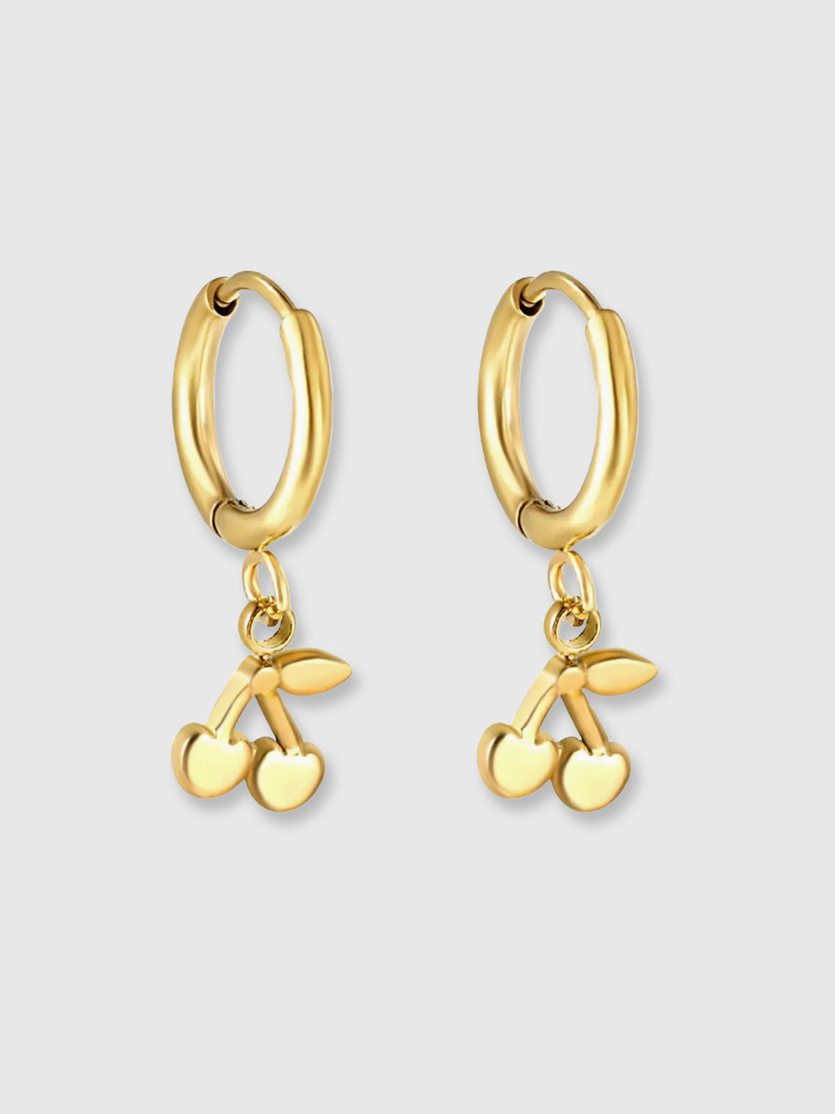 Aulala Earrings Ibiza Cherry - Gold