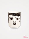 Mrs Bauer Ceramic Face Pot