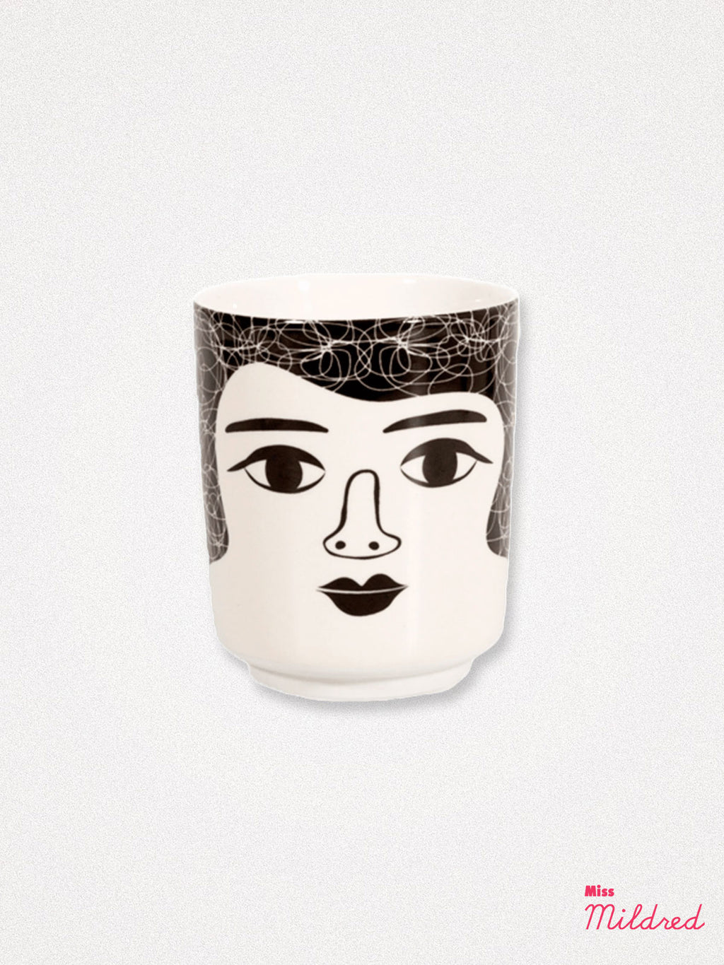 Mrs Bauer Ceramic Face Pot