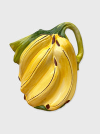 Italian Banana Shaped Ceramic Jug