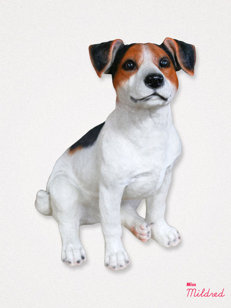 Jack Russell Resin Dog Figure