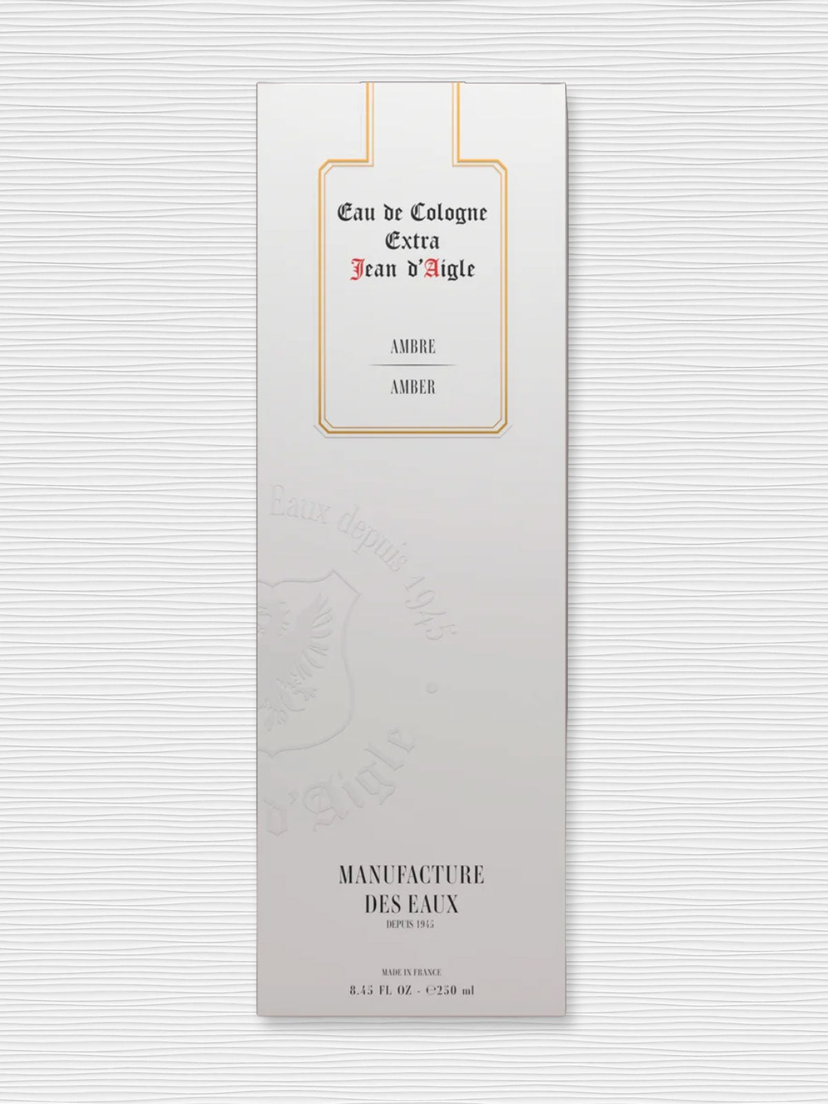 Jean D'Aigle Eau de Cologne 250ml - Amber