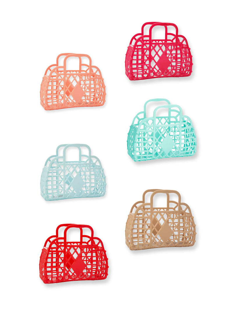 Jellies Retro Basket Jelly Bag - Mini