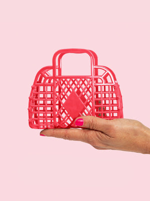Jellies Retro Basket Jelly Bag - Mini