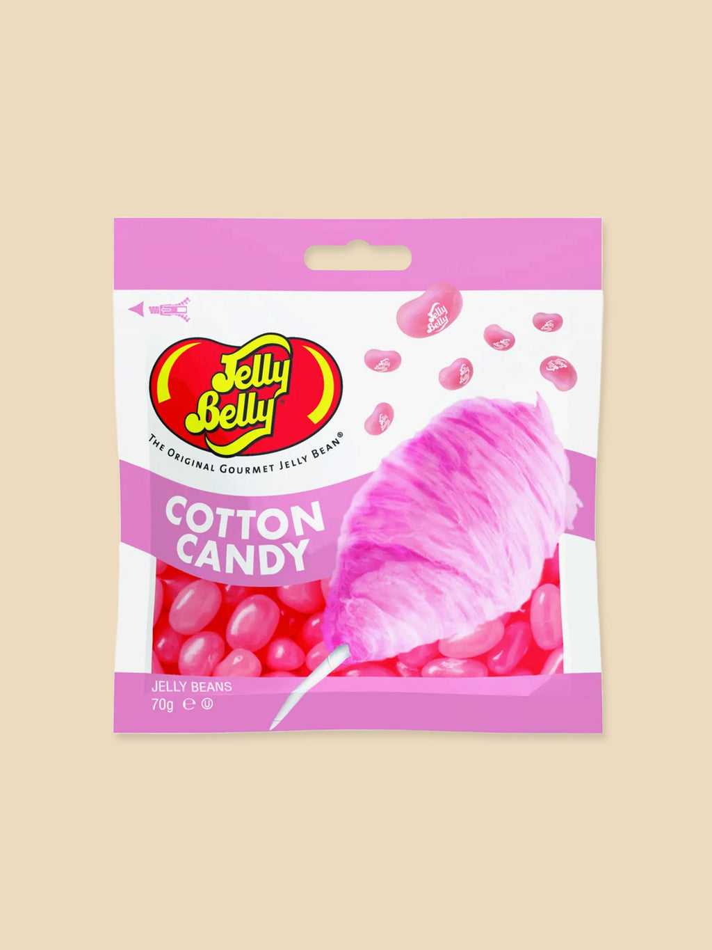 Jelly Belly Jelly Beans - Cotton Candy Floss Flavour - 70g