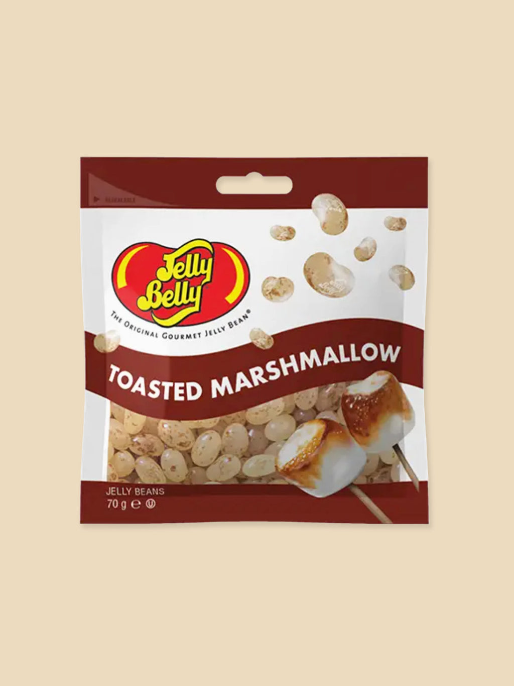 Jelly Belly Jelly Beans - Toasted Marshmallow - 70g
