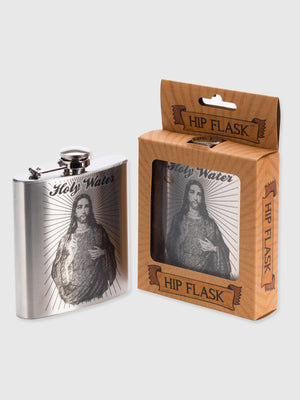 Stainless Steel Hip Flask - Holy Water