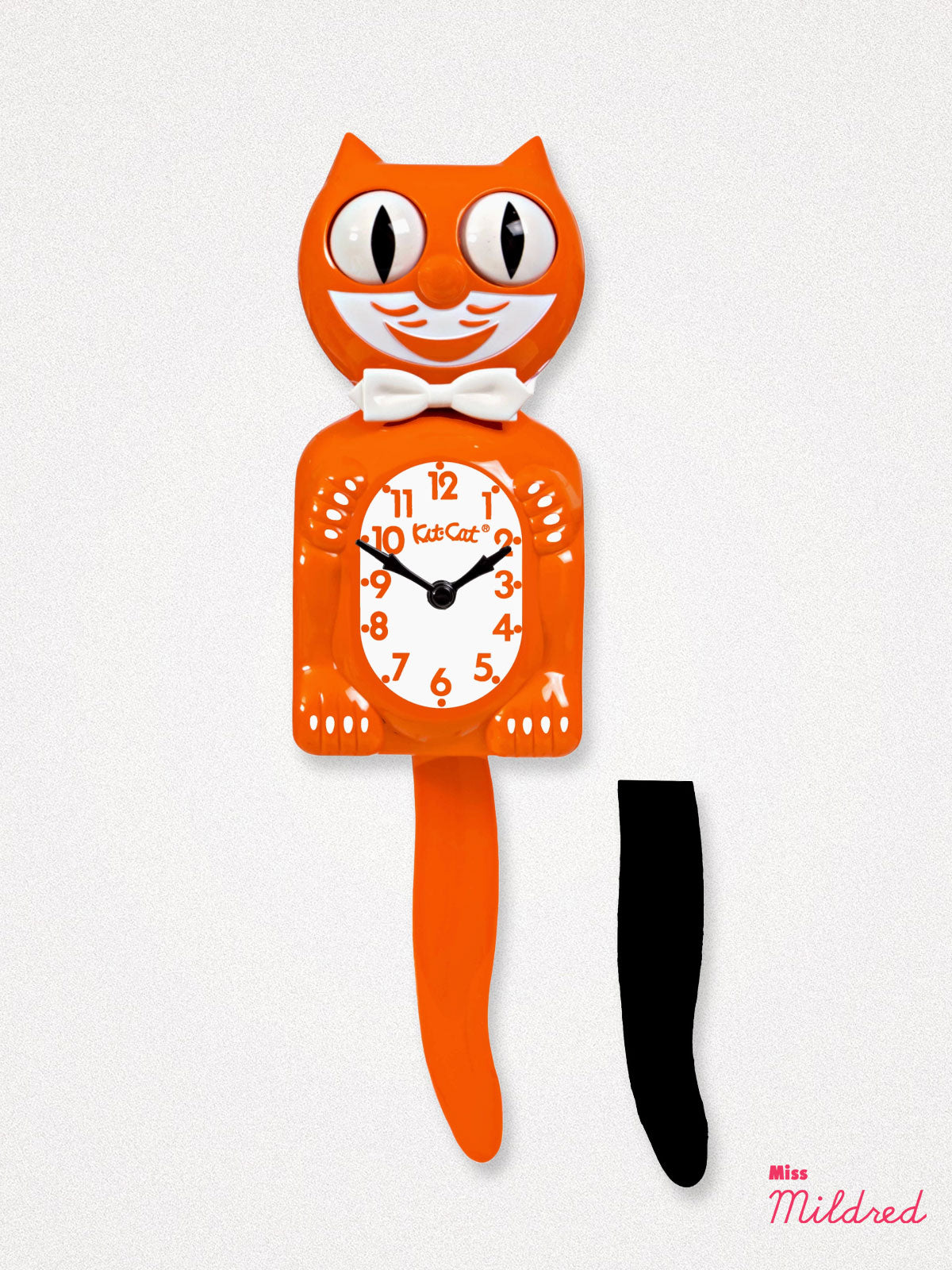 Kit Cat Clock - Original Large Size - Harvest Orange