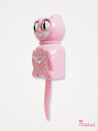 Kit Cat Clock - Original Large Size Lady - Bubblegum Pink