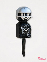Kit-Cat Klock Accessories - American Football Helmet - Silver