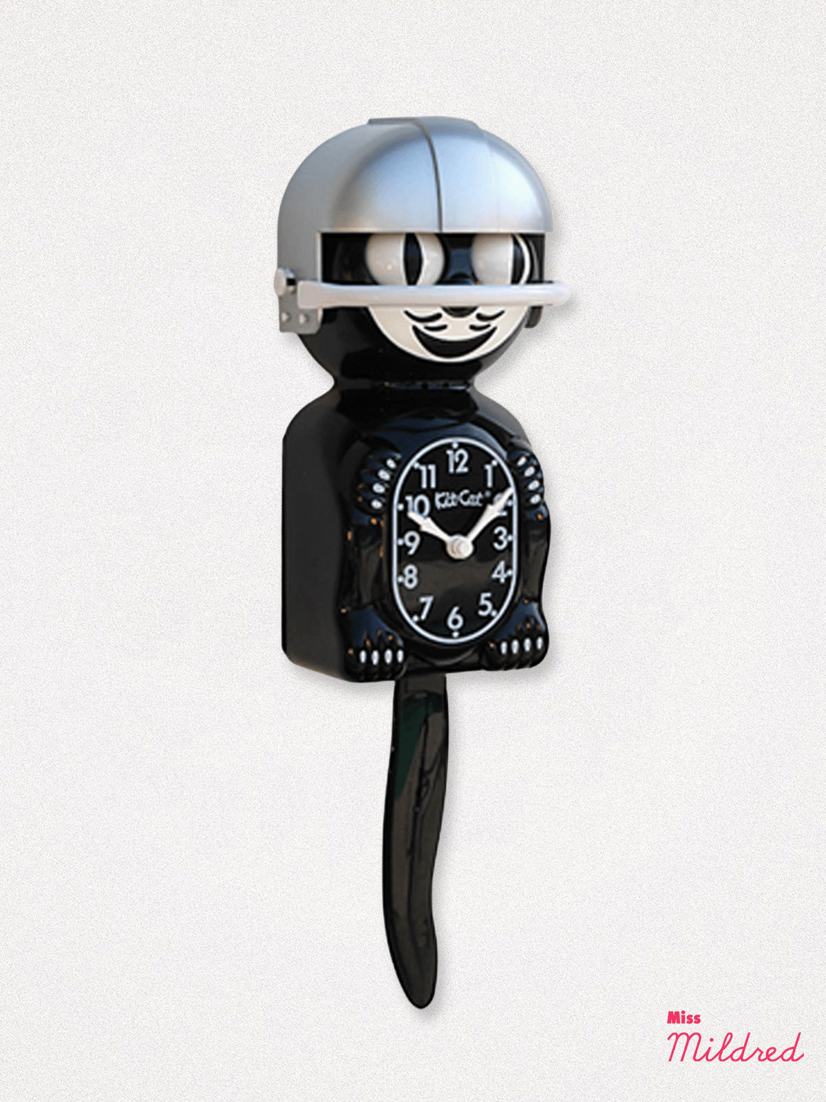 Kit-Cat Klock Accessories - American Football Helmet - Silver