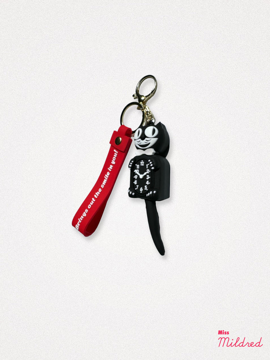 Kit-Cat Klock Keychain Key Charm