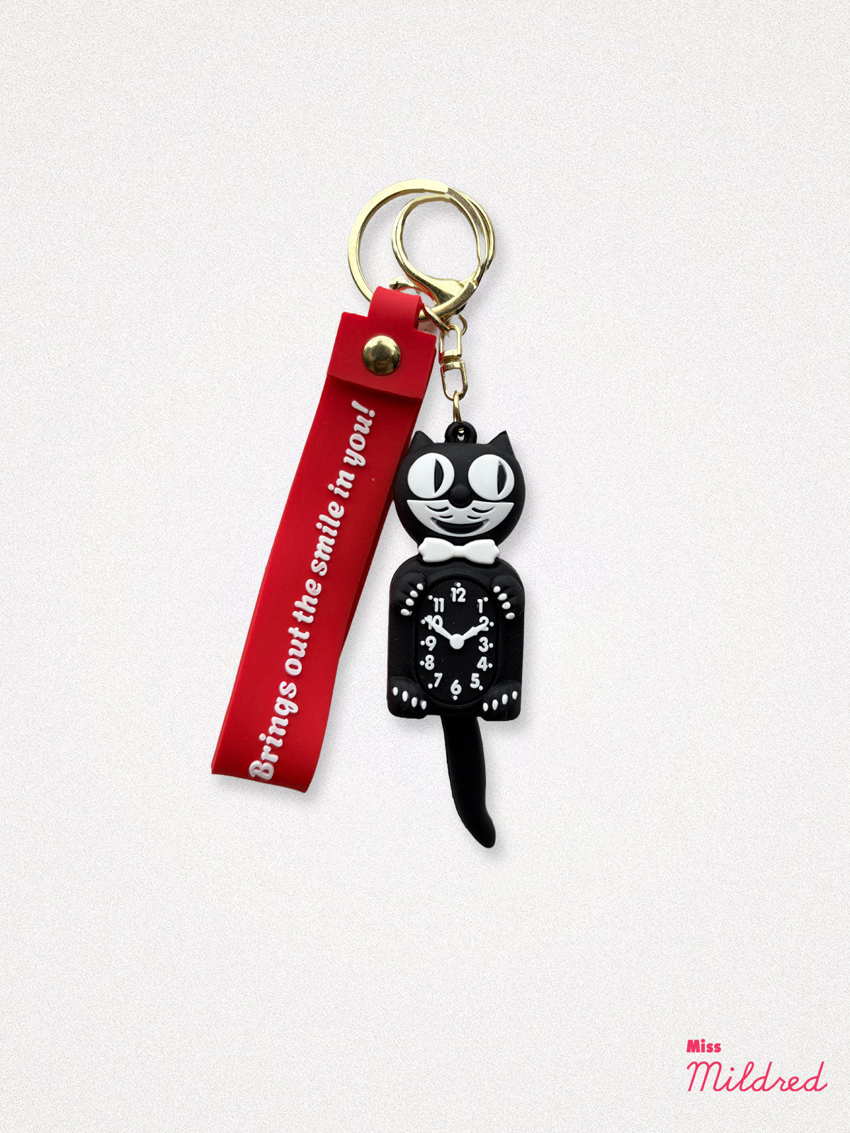 Kit-Cat Klock Keychain Key Charm