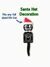 Kit-Cat Klock Christmas Decoration - Santa Hat for Clock