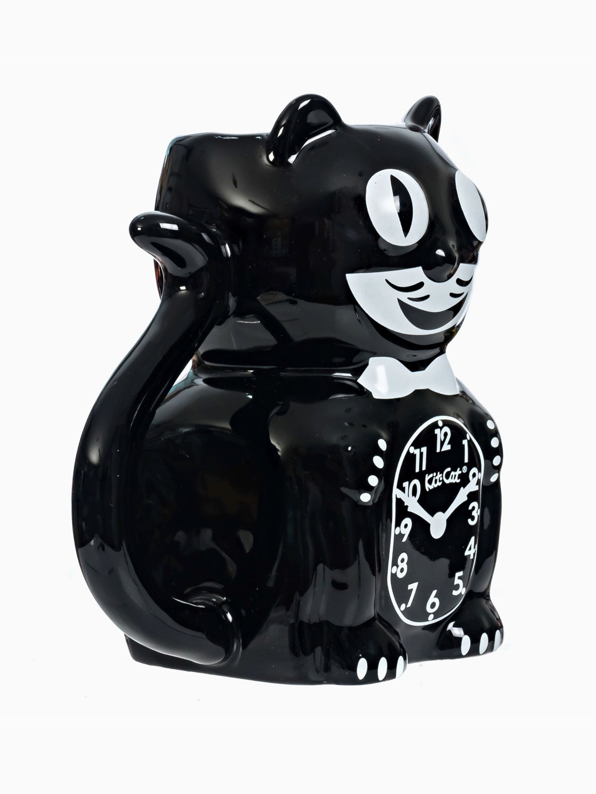 Kit Cat Clock Black Mug