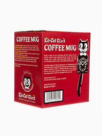 Kit Cat Clock Black Mug