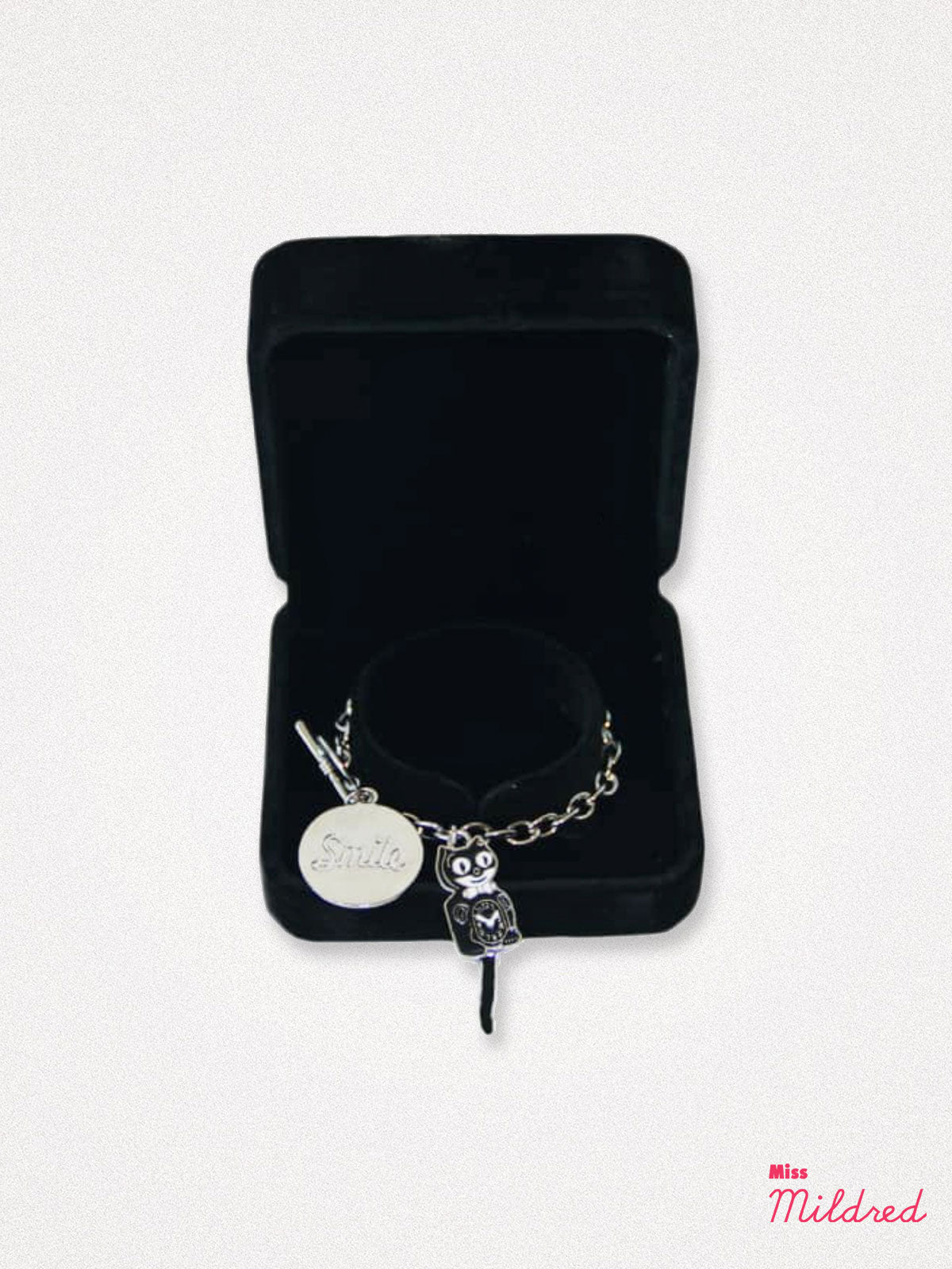 Kit-Cat Klock 'Smile' Charm Bracelet.
