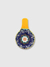 Tuscany Yellow Pattern Spoon Rest - Ceramic