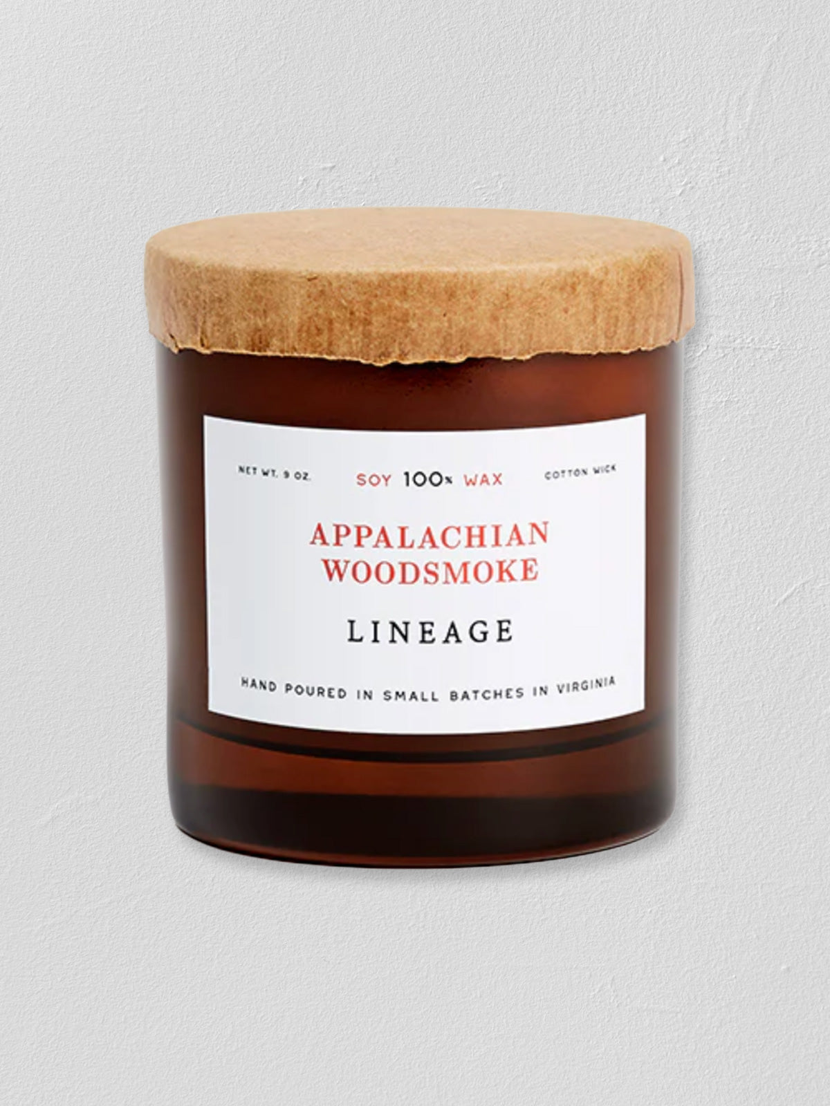 LINEAGE - Appalachian Woodsmoke Candle