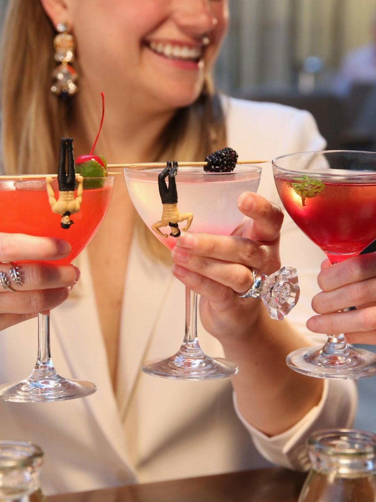 Drinking Buddies Ladies Night Drink Hanging Markers