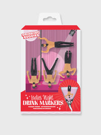 Drinking Buddies Ladies Night Drink Hanging Markers