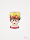 Fruit Hat Lady Bust Planter - Red