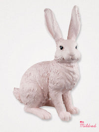 Giant Bunny Rabbit Statue - Baby Pink