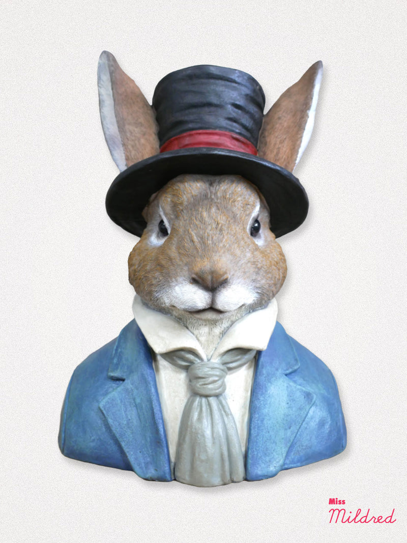 Rabbit Bust Statue - 40cm