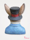 Rabbit Bust Statue - 40cm
