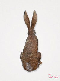 Large Resin Sitting Hare Statue - 47cm