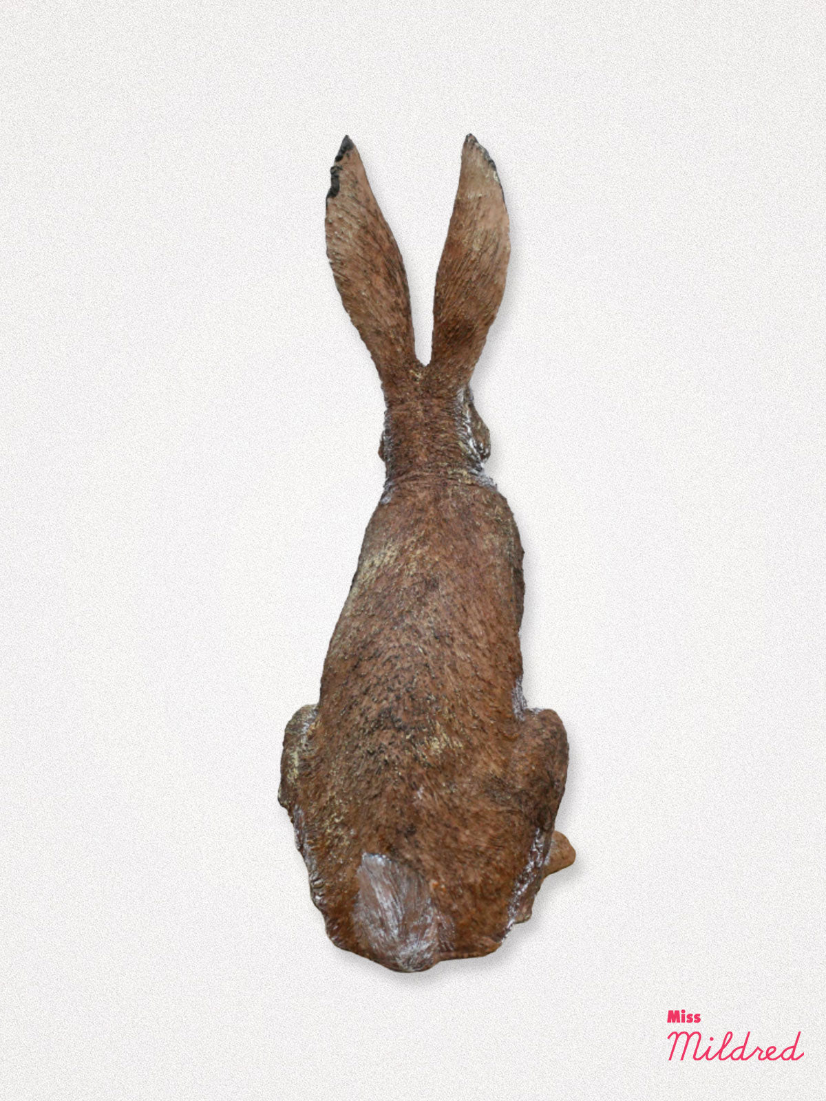 Large Resin Sitting Hare Statue - 47cm