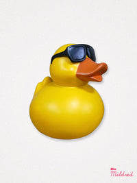 Large Yellow Duck Figure - 24cm