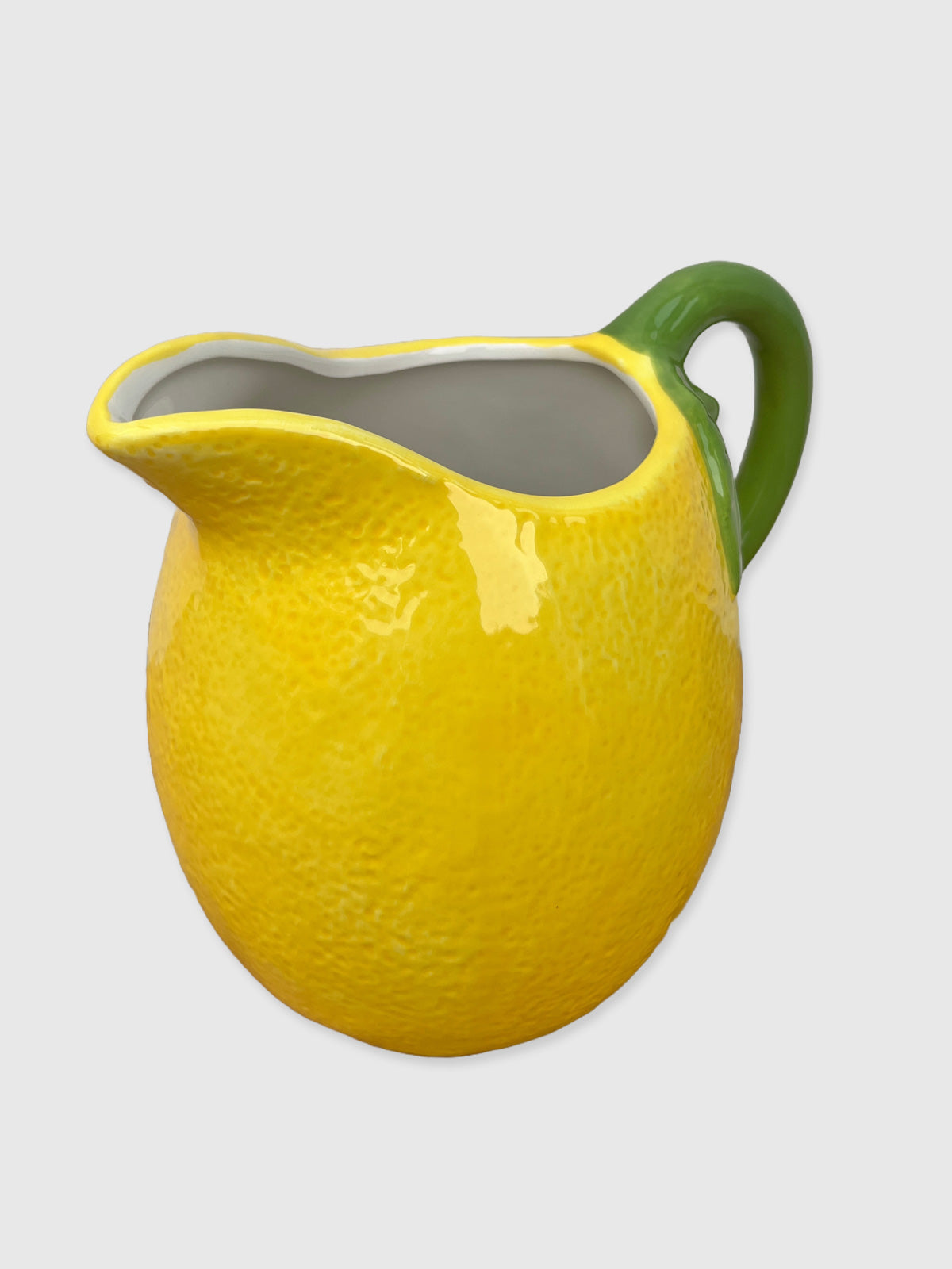 Lemon Shaped Ceramic Jug  - 21cm