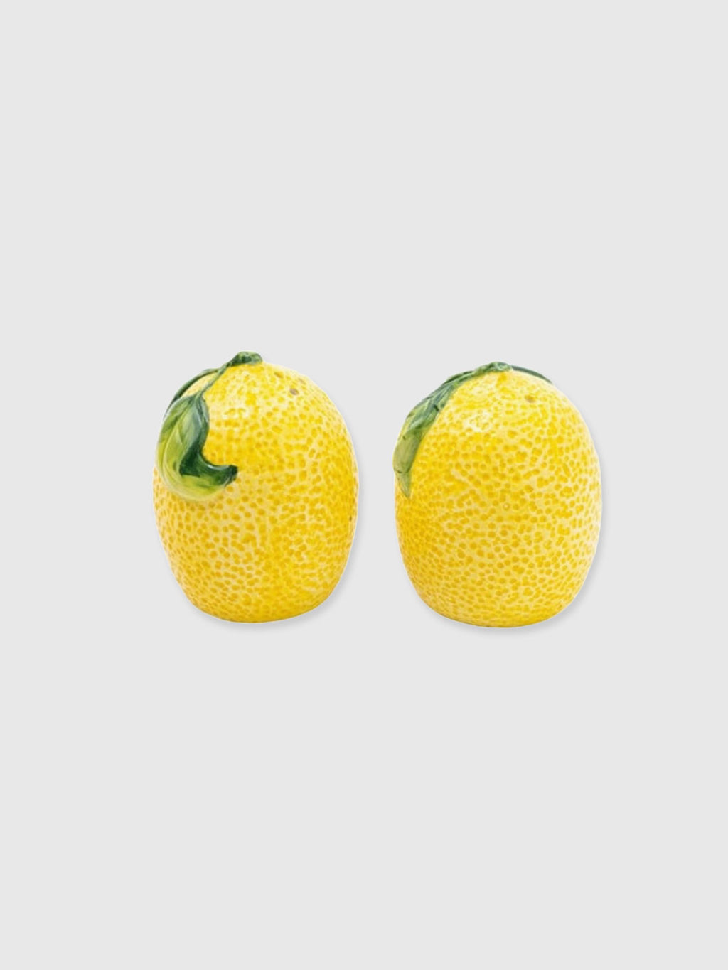 Lemon Shaped Salt and Pepper Pots