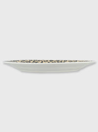 Leopard Print Porcelain Dinner Plate - 26.5cm