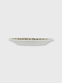 Leopard Print Porcelain Side Plate - 20cm